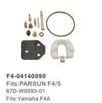 Outboard Marine Carburetor Tune-Up Kits for Parsun F4/5 - Yamaha F4A - 4 Stroke - 67D-W0093-01 - F4-04140090 - Parsun